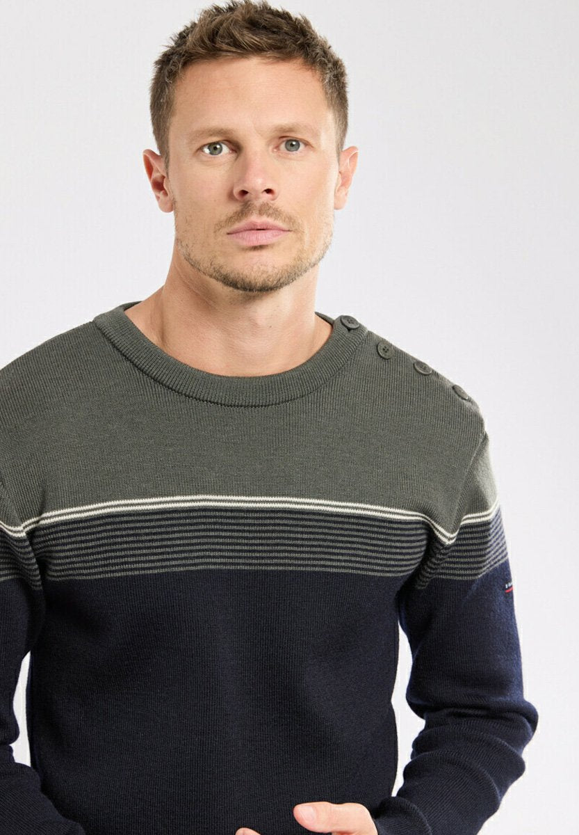Armor lux2COLORS MARINE PULLOVER - Strickpullover