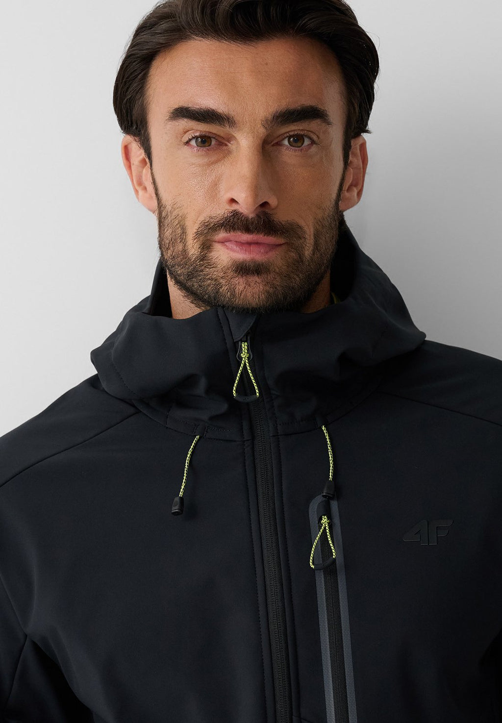 4FKURTKA SOFTSHELL WIATROODPORNA MEMBRANA 8000 MĘSKA - Softshelljacke