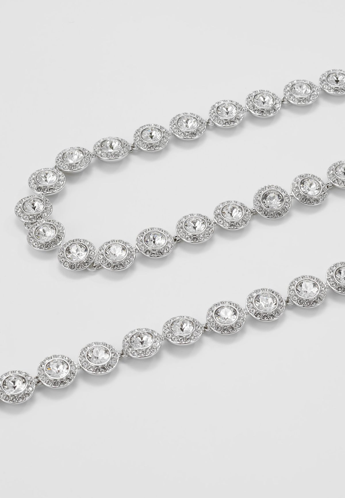 SwarovskiUNA ANGELIC TENNIS NECKLACE ROUND CUT - Halskette