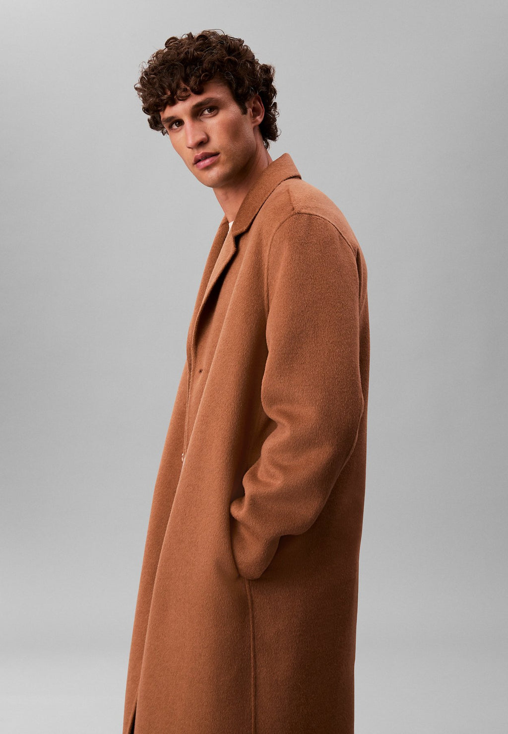 Calvin KleinRELAXED DOUBLE FACE - Klassischer Mantel