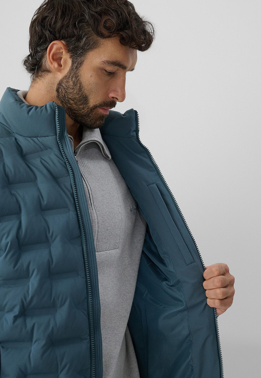 4F4F KURTKA ZIMOWA MĘSKA - Winterjacke