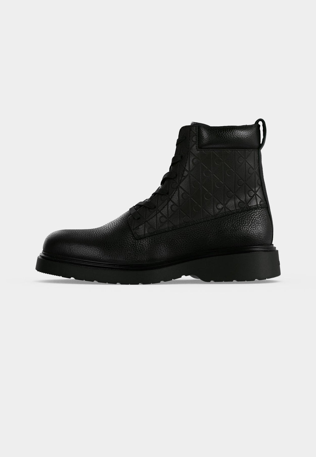 Calvin KleinCOMBAT LACE UP ZIP BOOT - Schnürstiefelette