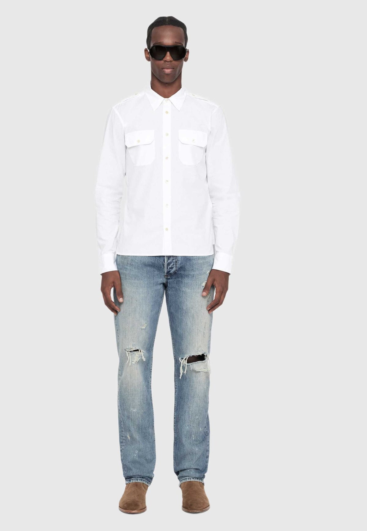 AllSaintsWEST LS SHIRT - Hemd