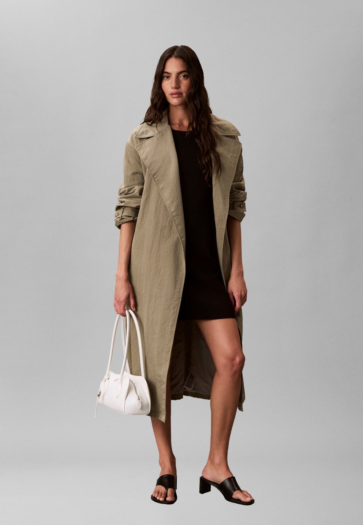 Calvin KleinEMBLEM LOGO SHOULDER BAG - Handtasche