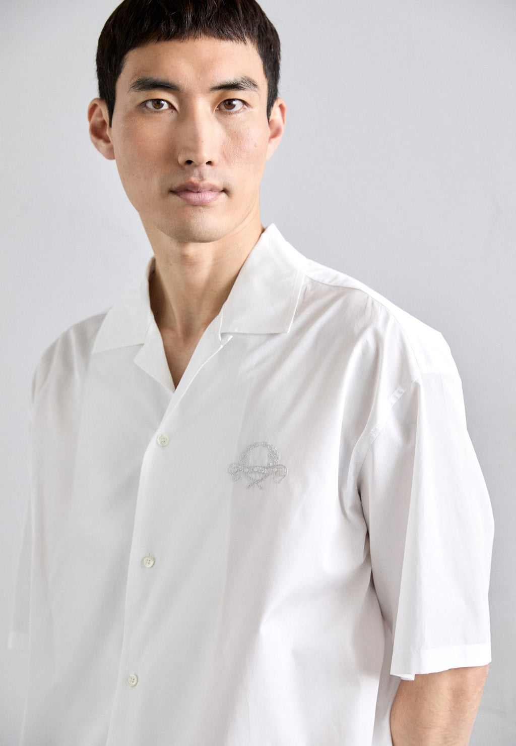 MOSCHINOLAUREL CROWN LOGO - Hemd