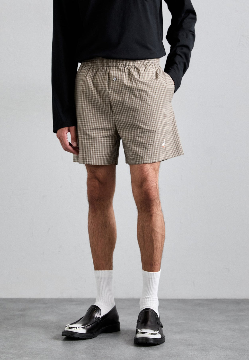 MOSCHINOEMBROIDERED GOOSE - Shorts
