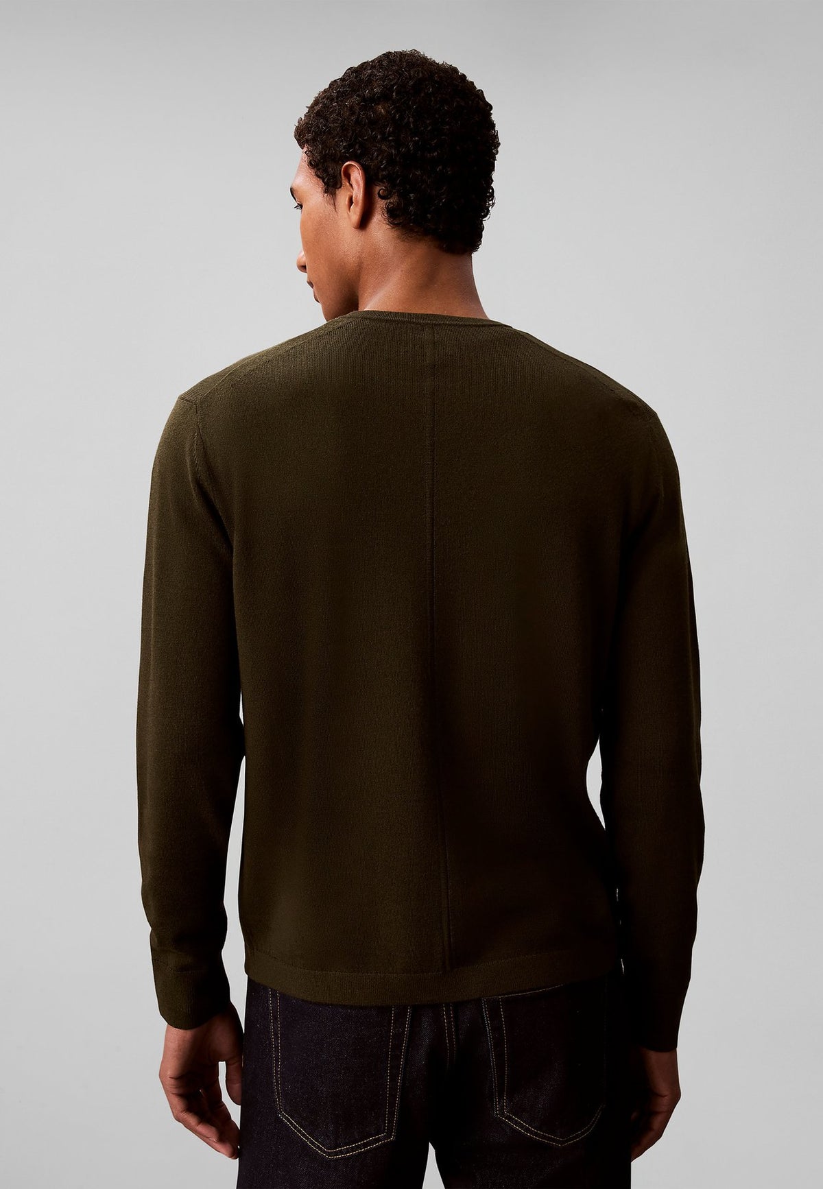 Calvin KleinMERINO WOOL CLASSIC JUMPER - Strickpullover