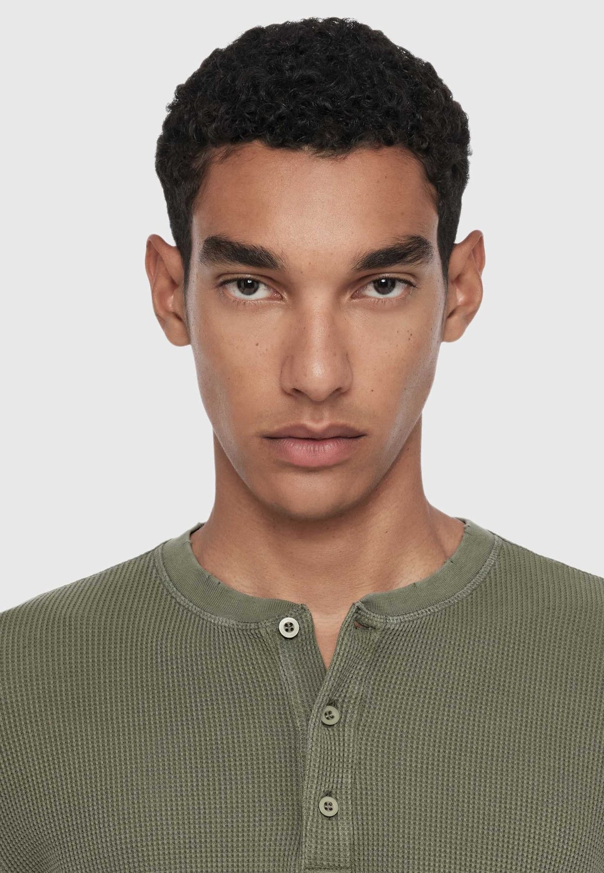 AllSaintsRAINE LS HENLEY . - Langarmshirt