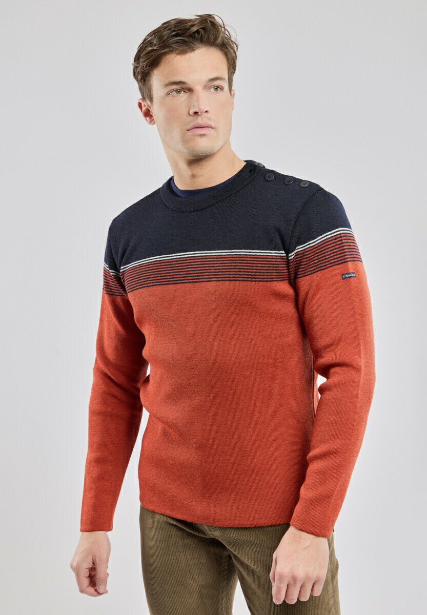 Armor lux2COLORS MARINE PULLOVER - Strickpullover