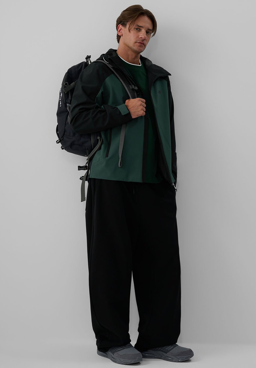 4F4F KURTKA PRZEJŚCIOWA MEMBRANA 5000 MĘSKA - Outdoor-Jacke