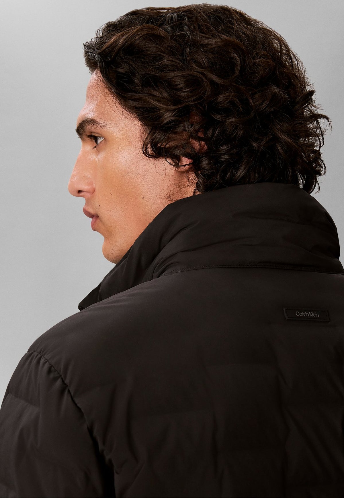 Calvin KleinQUILTED FUNNEL NECK PUFFER JACKET - Daunenjacke