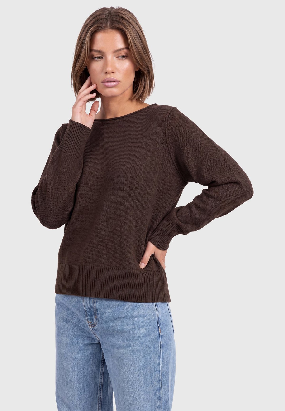 ApartPULLOVER OVERSIZE - Strickpullover