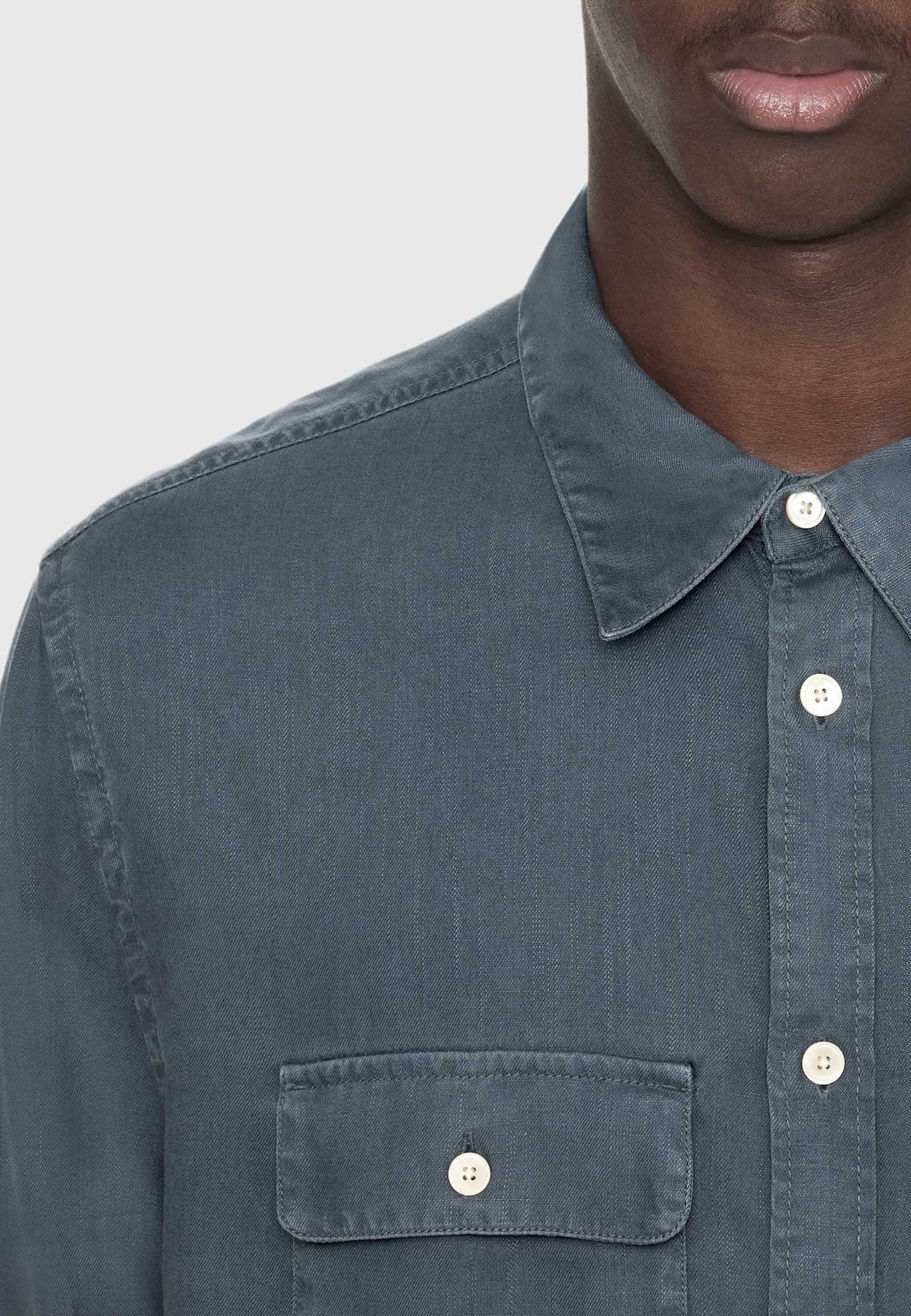 AllSaintsBOND LS SHIRT - Hemd