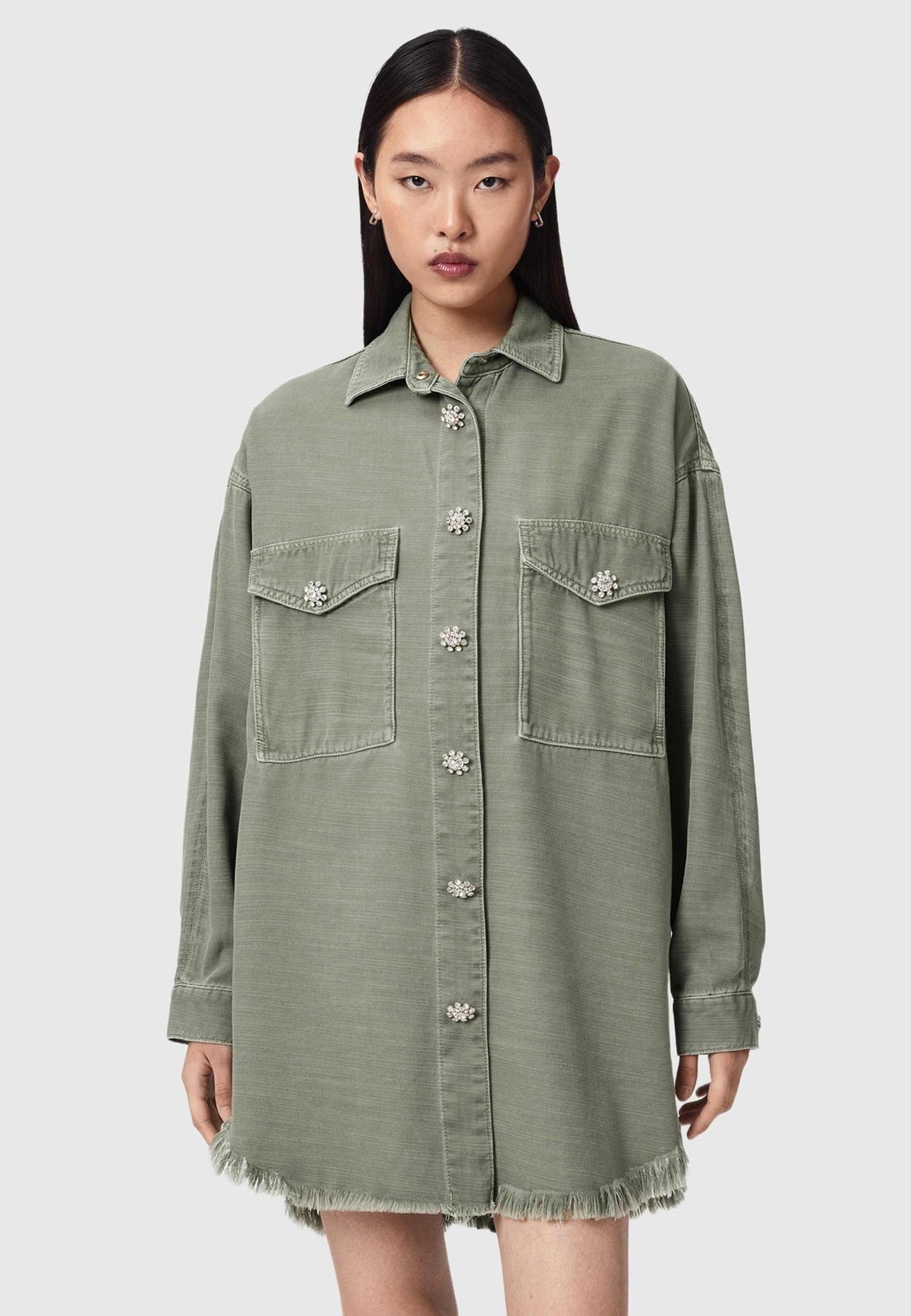 AllSaintsHETTIE SHACKET DRESS . - Jeanskleid