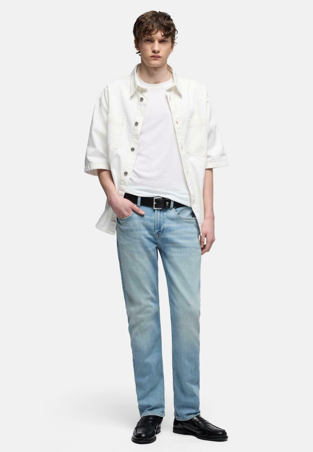 7 for all mankind7 FOR ALL MANKIND STRAIGHT FIT JEANS THE STRAIGHT 32' - Jeans Straight Leg