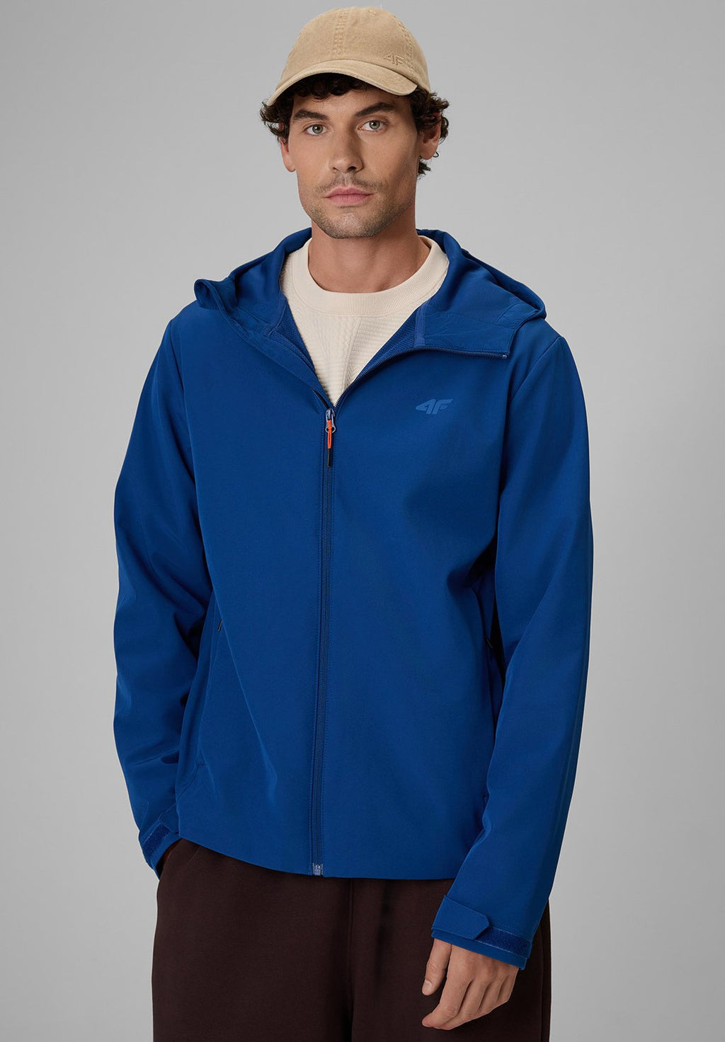 4F4F KURTKA SOFTSHELL WIATROODPORNA MEMBRANA 5000 MĘSKA - Softshelljacke
