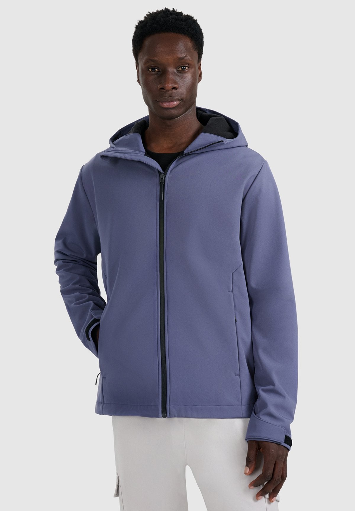 4F4F KURTKA SOFTSHELL WIATROODPORNA MEMBRANA 5000 MĘSKA - Softshelljacke