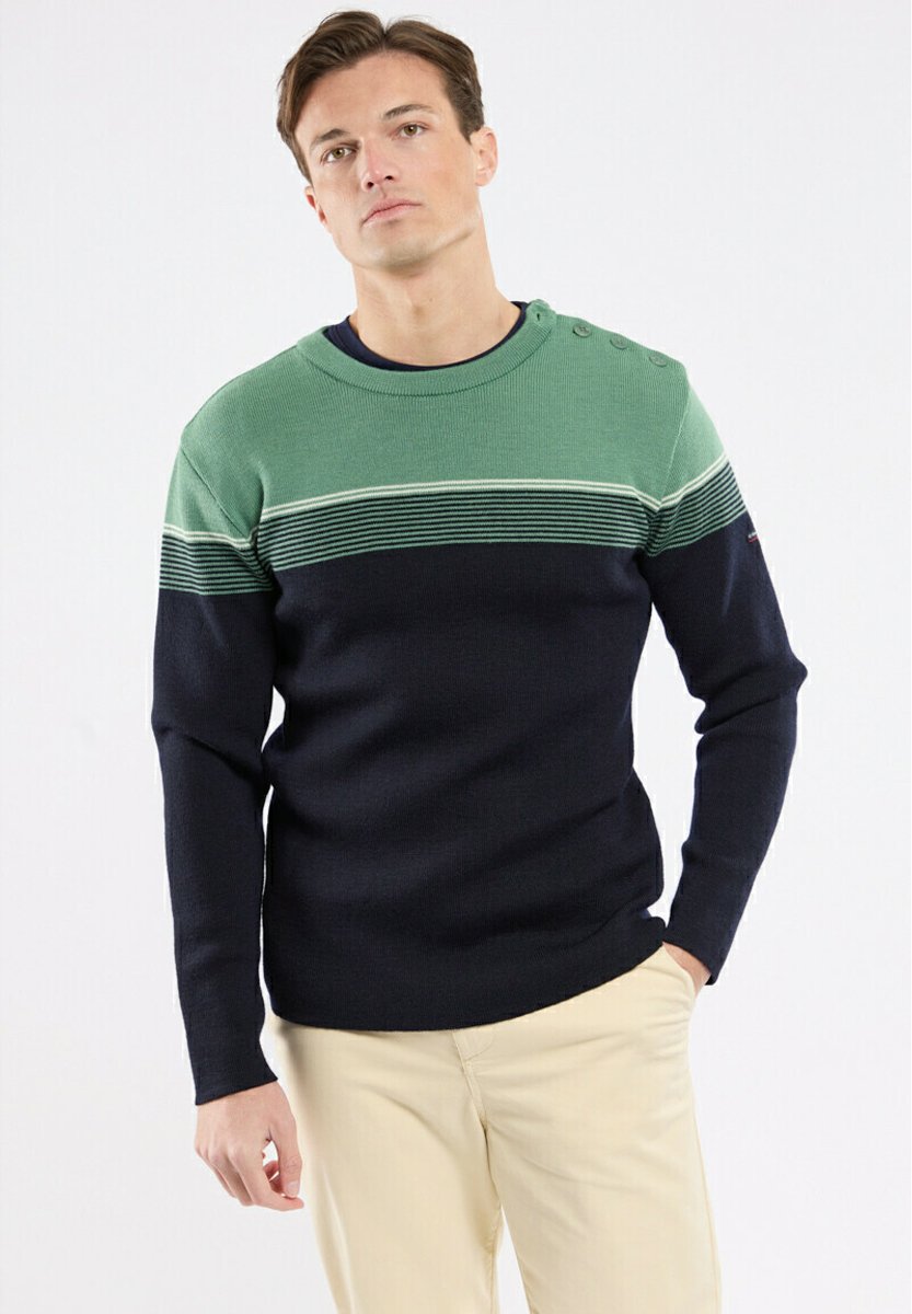 Armor lux2COLORS MARINE PULLOVER - Strickpullover