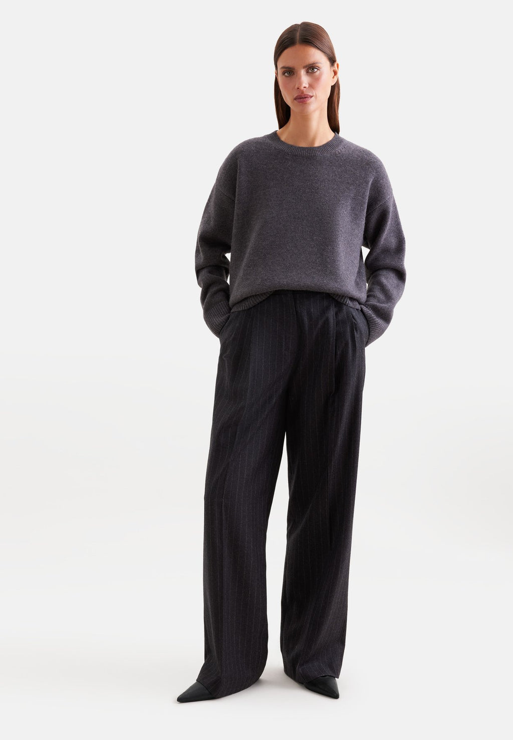 SeidenstickerRELAXED - PLAIN/GLATTSTRICK - Strickpullover