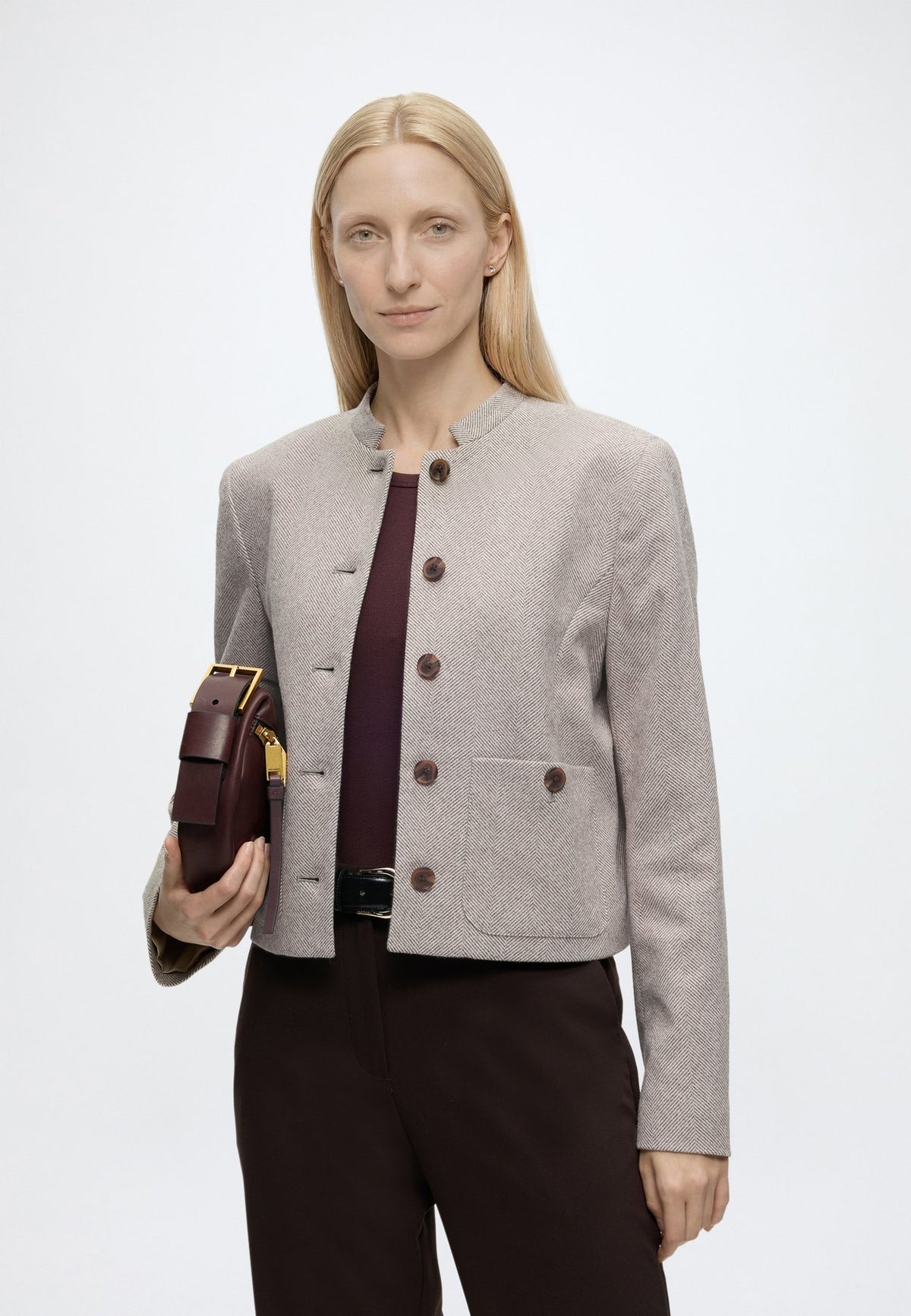 Calvin KleinHERRINGBONE JACKET - Winterjacke
