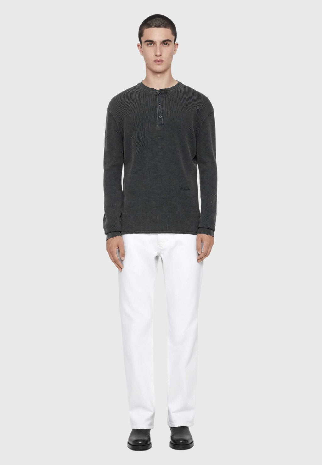 AllSaintsRAINE LS HENLEY . - Langarmshirt