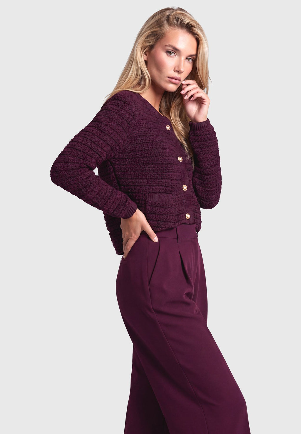 ApartSTRICKJACKE - Strickjacke