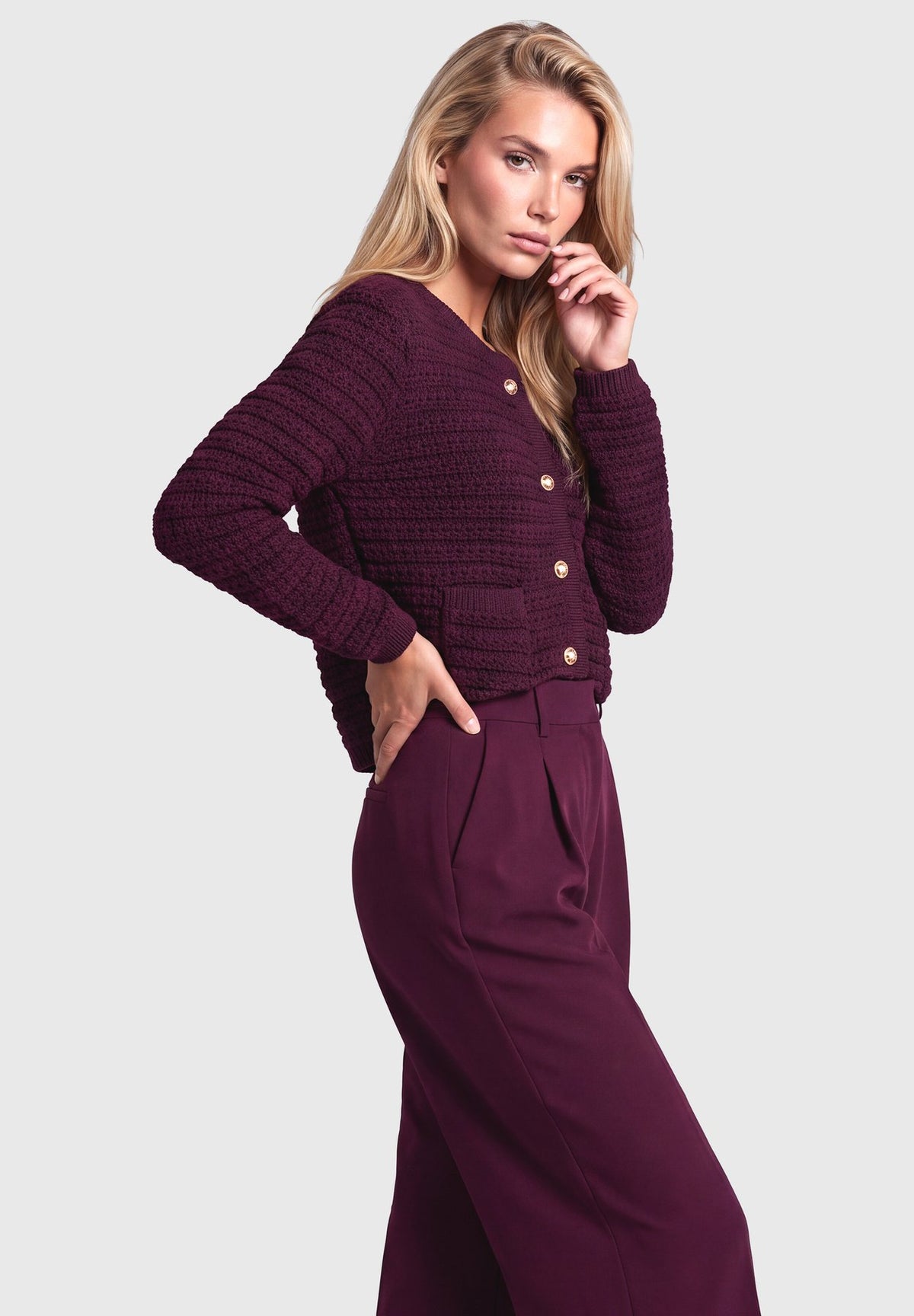 ApartSTRICKJACKE - Strickjacke