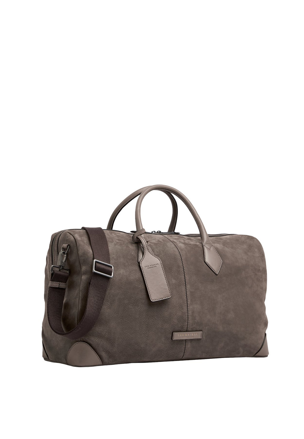The BridgeTHE BRIDGE BORSONE DA VIAGGIO IN PELLE CON TRACOLLA UNISEX - Weekender