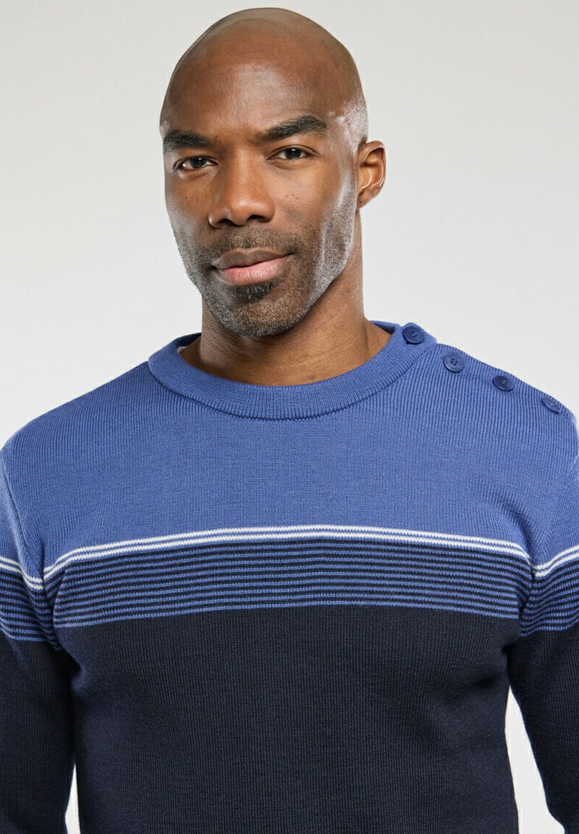 Armor lux2COLORS MARINE PULLOVER - Strickpullover