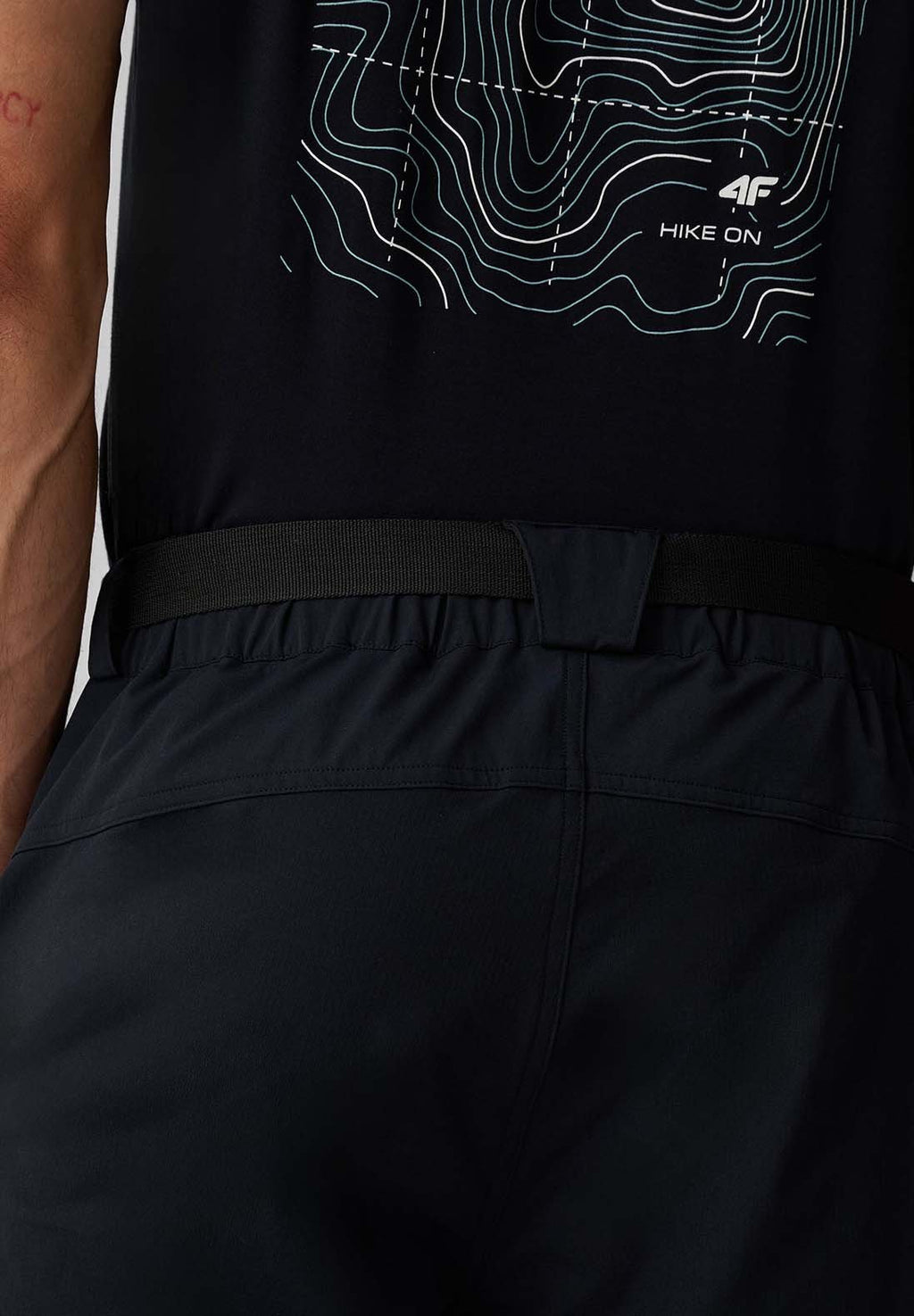4F4F SPODNIE TREKKINGOWE SZYBKOSCHNĄCE MĘSKIE - Outdoor-Hose