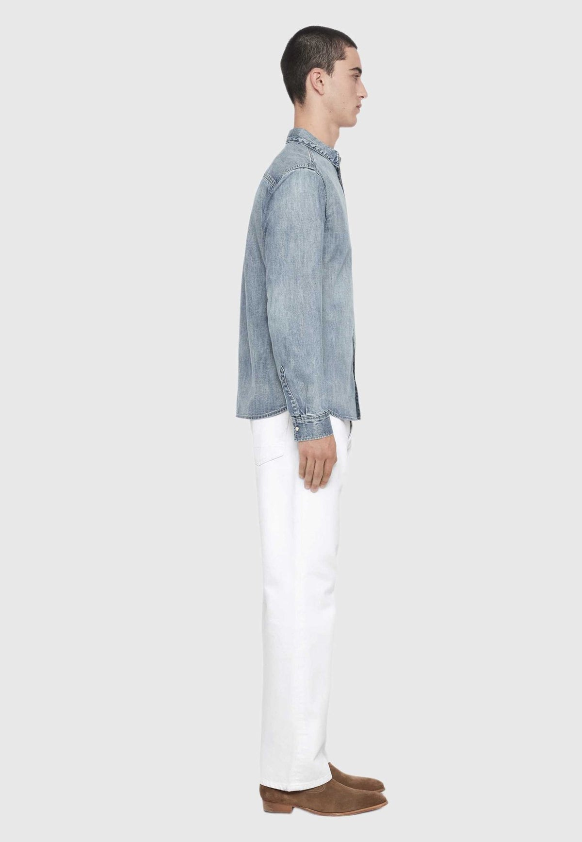 AllSaintsGLEASON DENIM SHIRT - Hemd