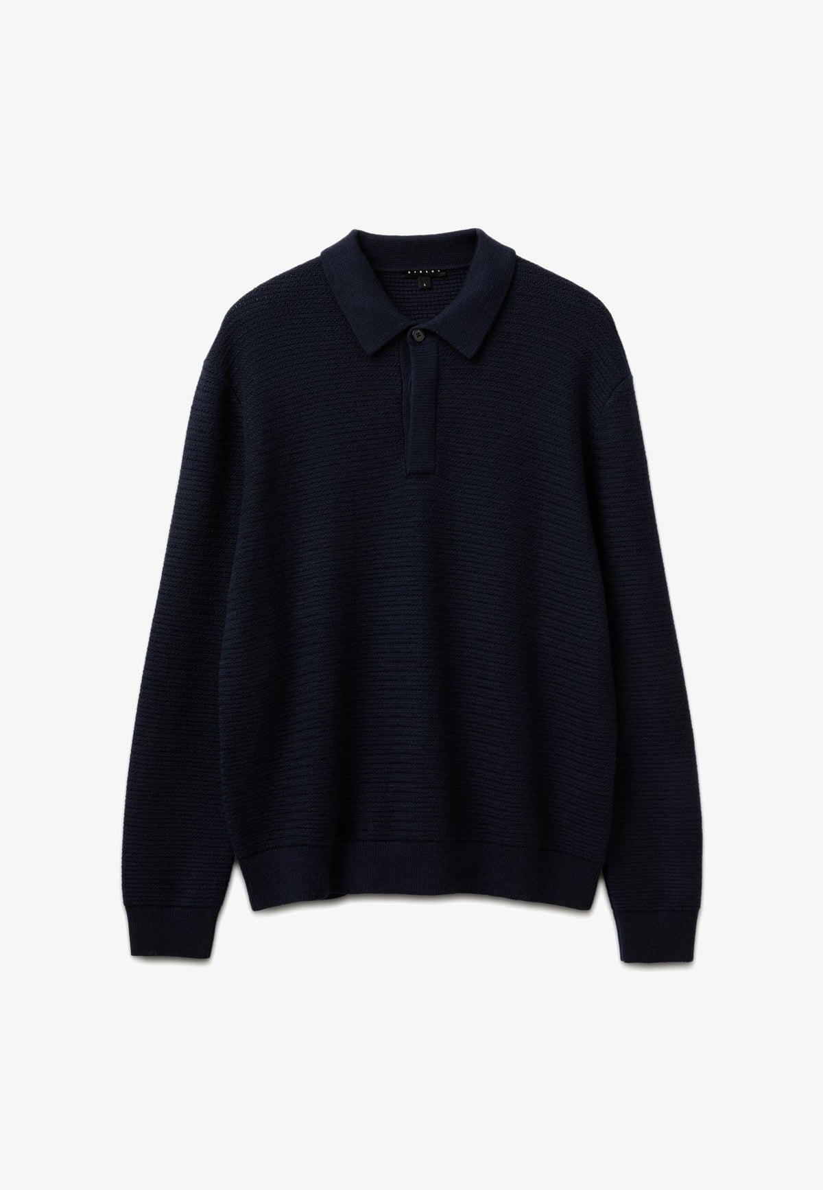 SisleyTRICOT POLO, HIDDEN FRONT BUTTONING, REGULAR FIT... - Strickpullover