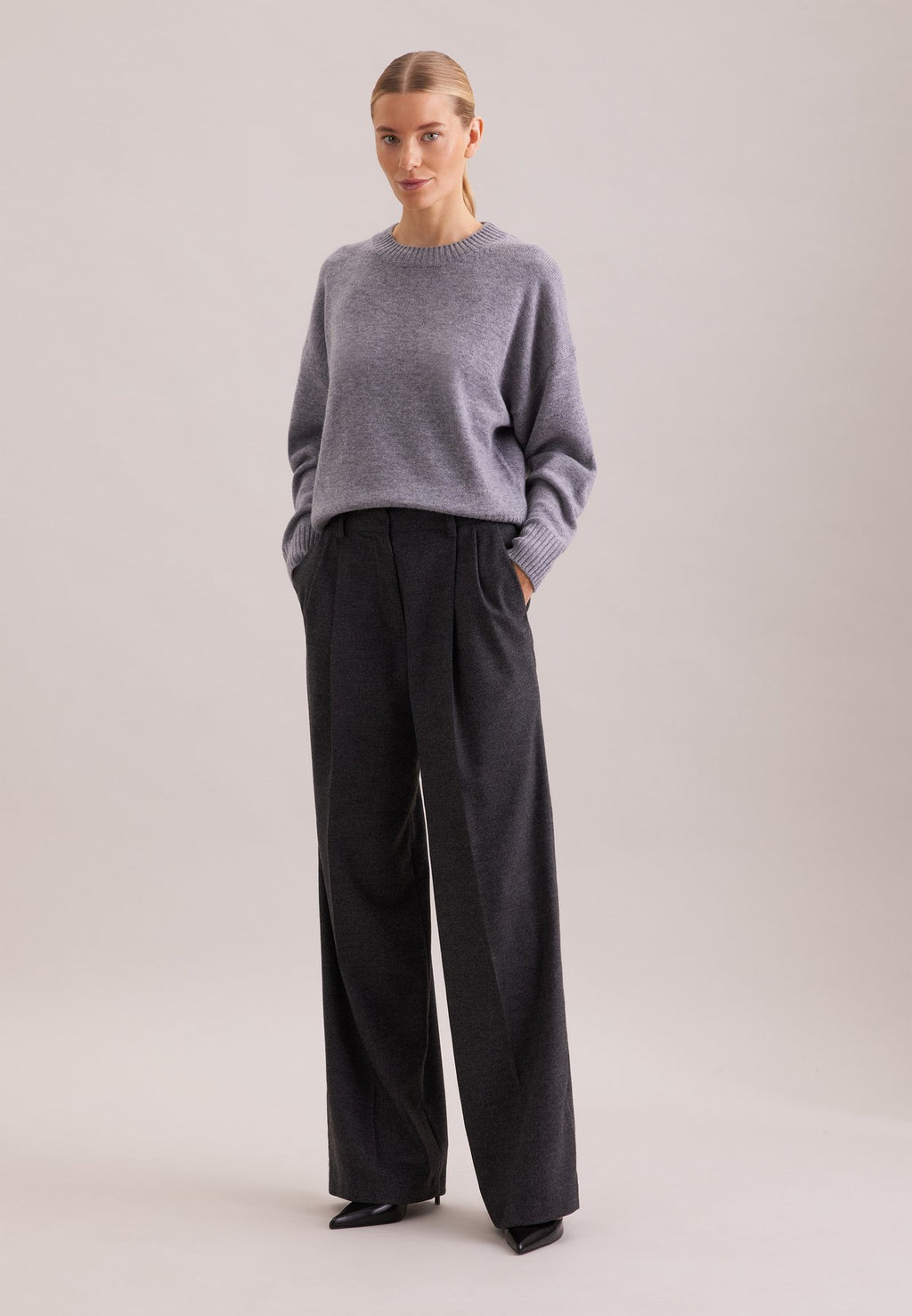 SeidenstickerOVERSIZED - - Strickpullover