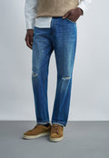 DondupPOCKETS PACO CROSS - Jeans Straight Leg