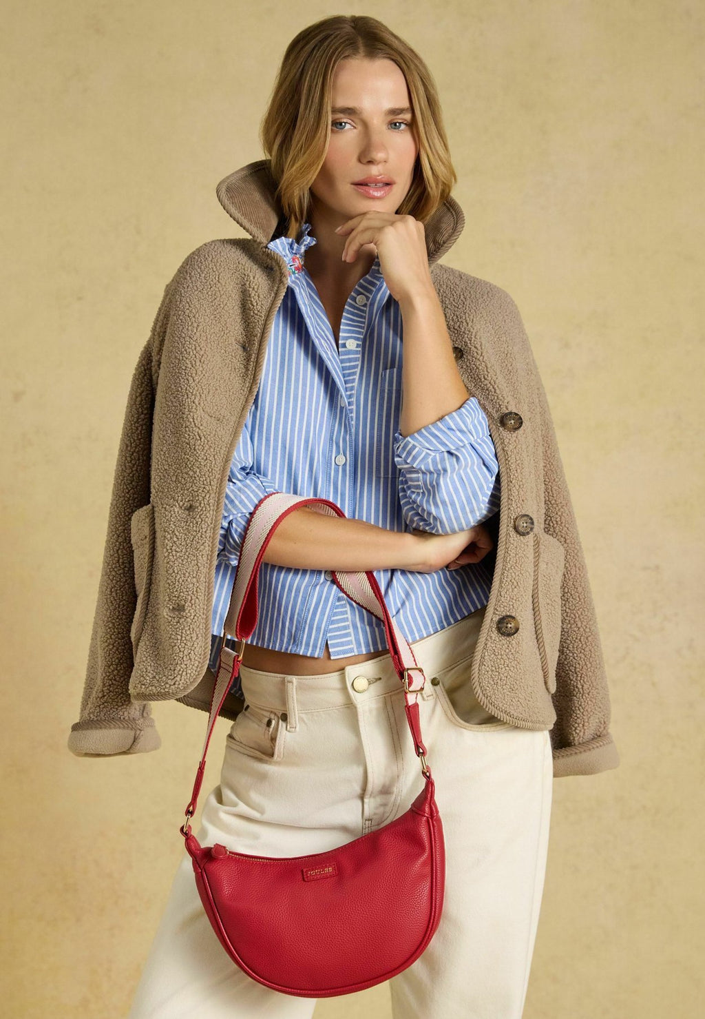 Tom JouleSADIE BUTTON THROUGH FLEECE JACKET - Fleecejacke