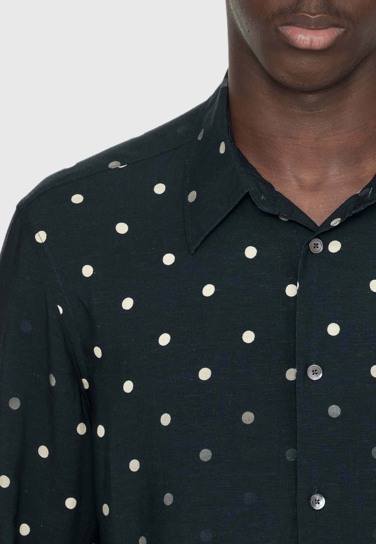 AllSaintsFADE POLKA LS SHIRT - Hemd