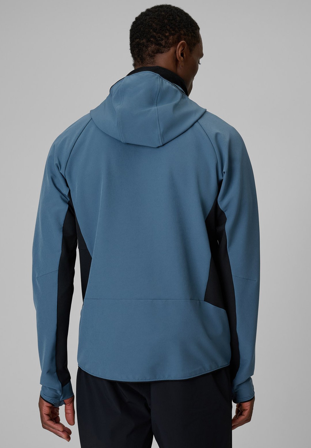 4F4F KURTKA SOFTSHELL WIATROODPORNA MĘSKA - NIEBIESKA XXL - Softshelljacke