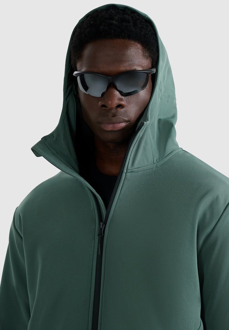 4F4F KURTKA SOFTSHELL WIATROODPORNA MEMBRANA 5000 MĘSKA - Softshelljacke