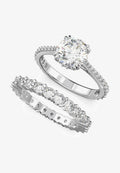 SwarovskiSTILLA ROUND CUT 2 PACK - Ring