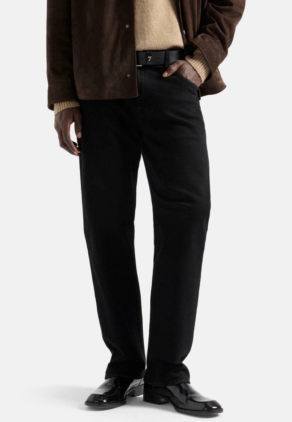 7 for all mankind7 FOR ALL MANKIND STRAIGHT FIT PANTS EASY STRAIGHT - Jeans Straight Leg