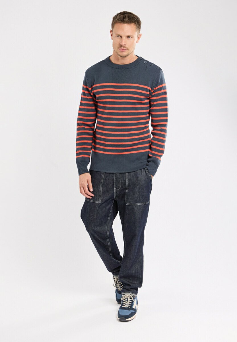 Armor luxPULL MARIN RAYÉ 'PAIMPOL' - Strickpullover