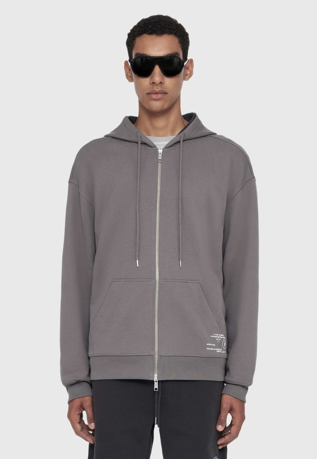 AllSaintsRAPHY ZIP HOODY . - Sweatjacke