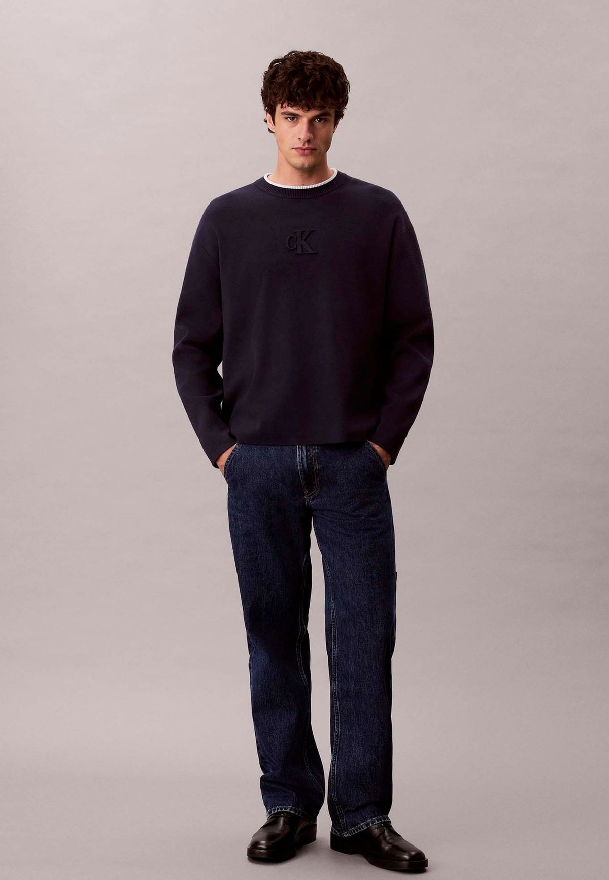Calvin KleinCARPEN - Jeans Straight Leg