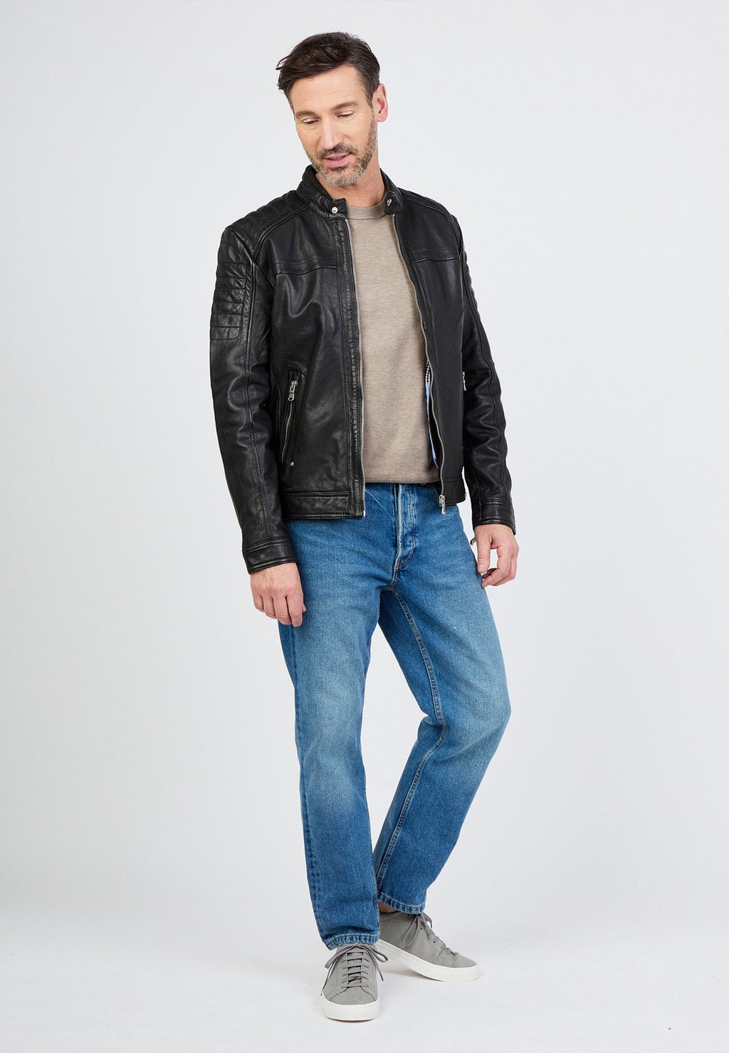 JCCMIT HANDYTASCHE - Lederjacke