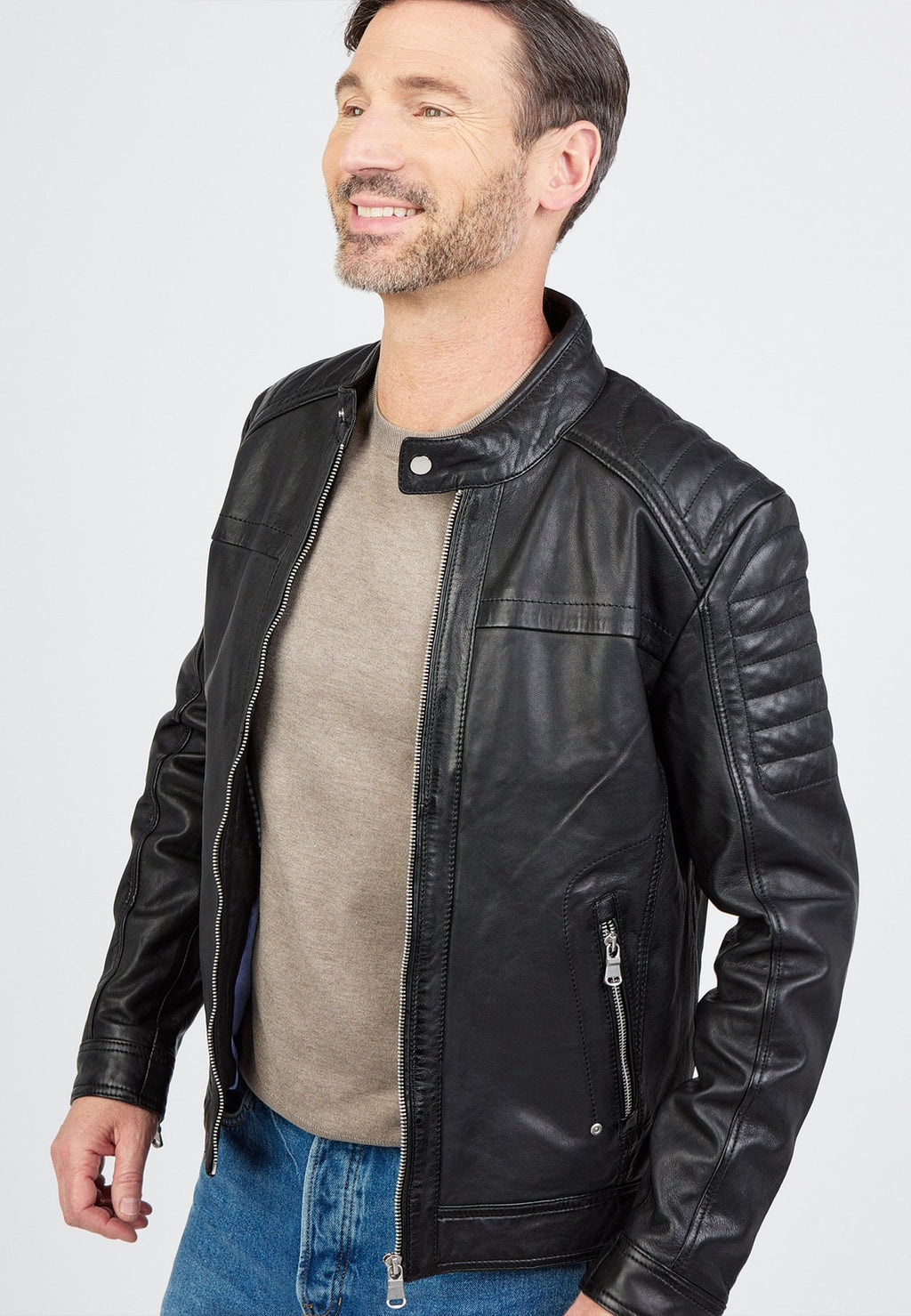 JCCMIT HANDYTASCHE - Lederjacke