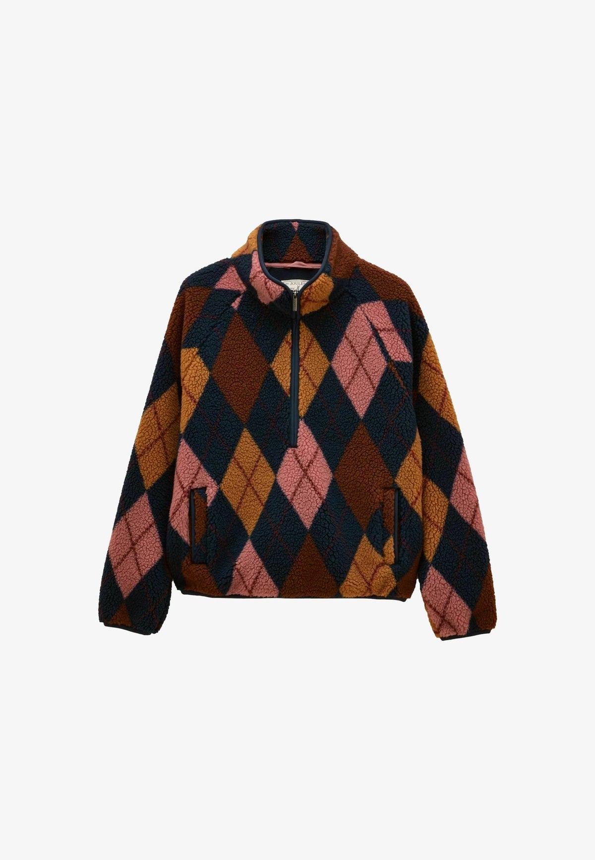 Tom JouleARGYLE QUARTER ZIP FLEECE - Fleecepullover