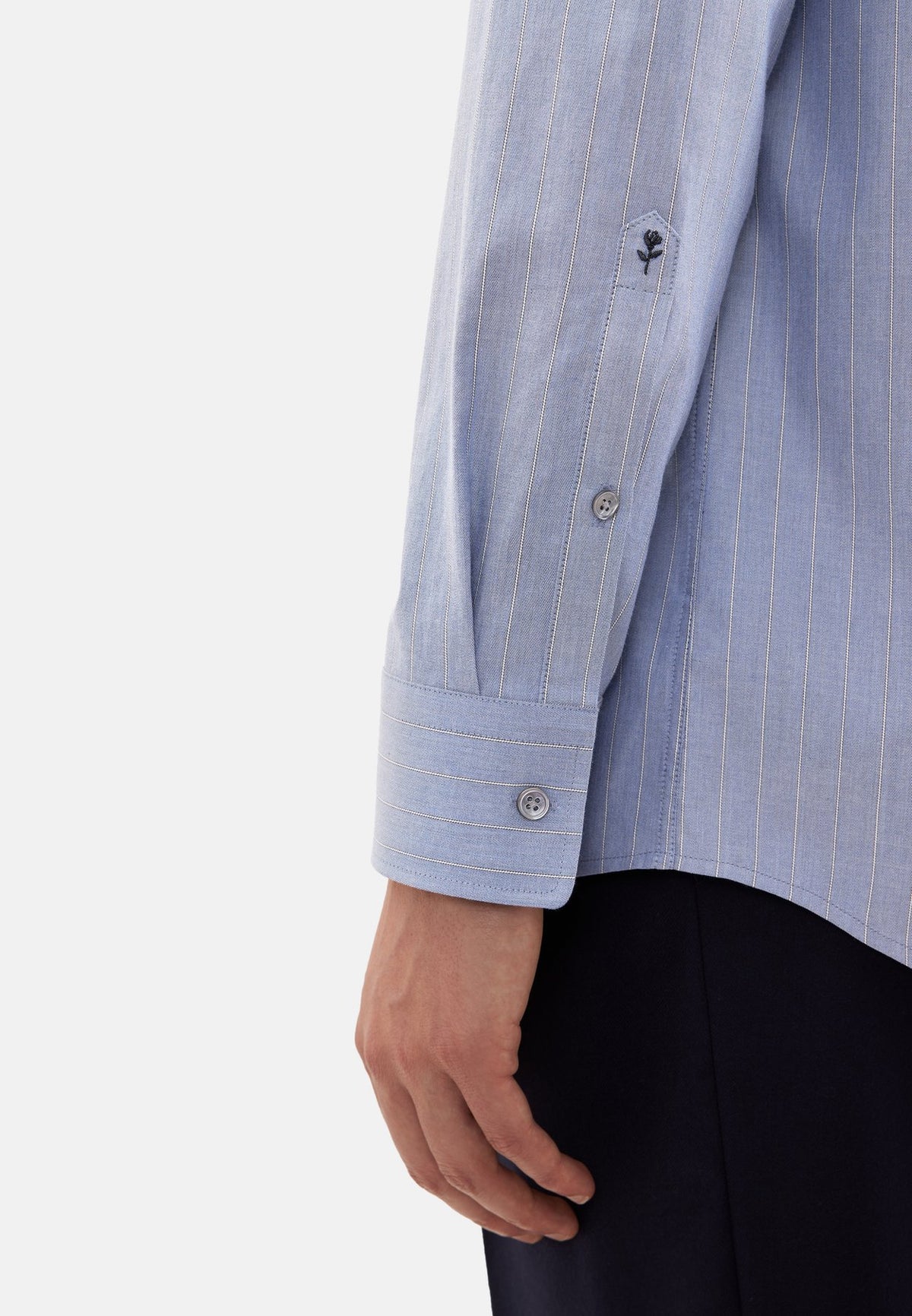 SeidenstickerREGULAR - CHAMBRAY - Hemd