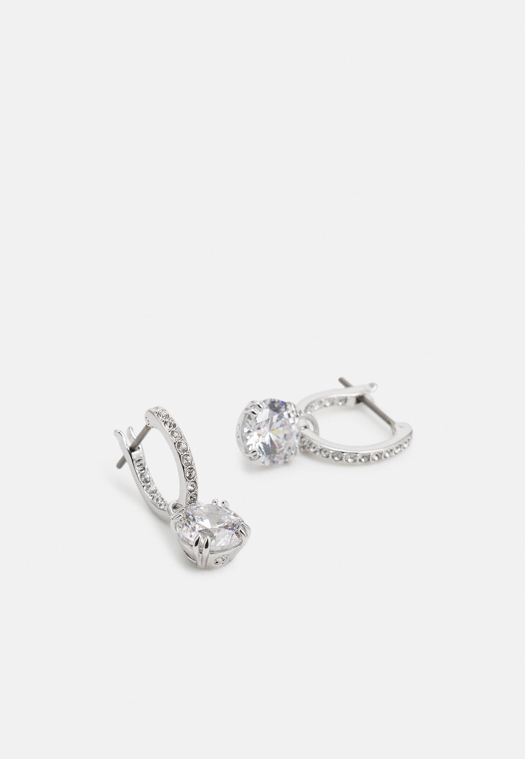 SwarovskiSTILLA DROP EARRINGS ROUND CUT - Ohrringe
