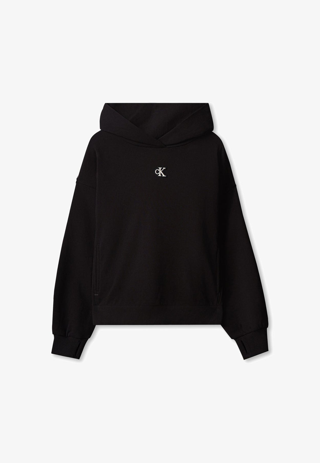 Calvin KleinCK BADGE HOODIE - Kapuzenpullover