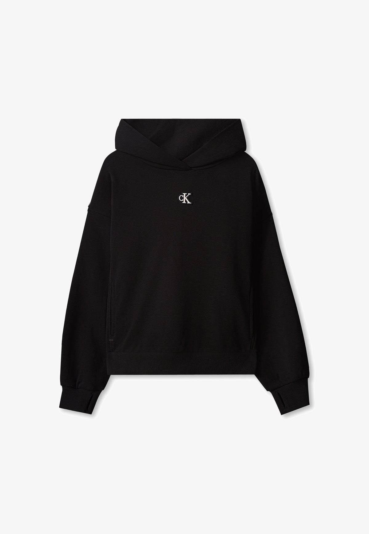 Calvin KleinCK BADGE HOODIE - Kapuzenpullover
